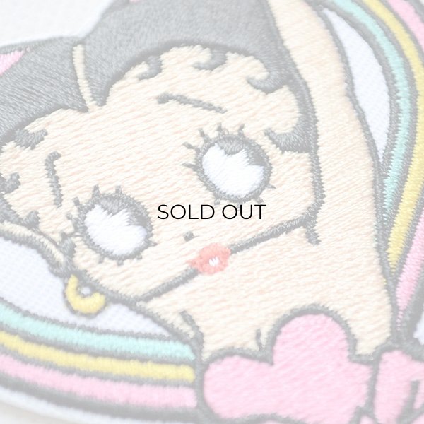 画像2: ワッペン ベティブープ Betty Boop(ハート&リボン) (2)