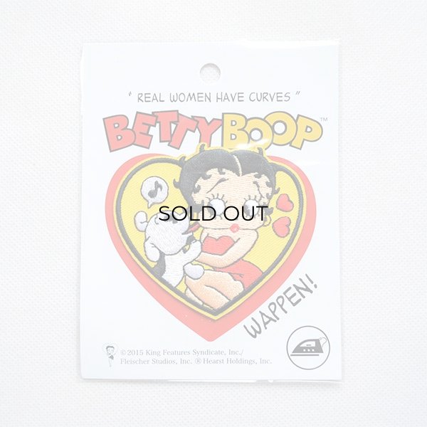 画像3: ワッペン ベティブープ Betty Boop(ハート&パジー) (3)