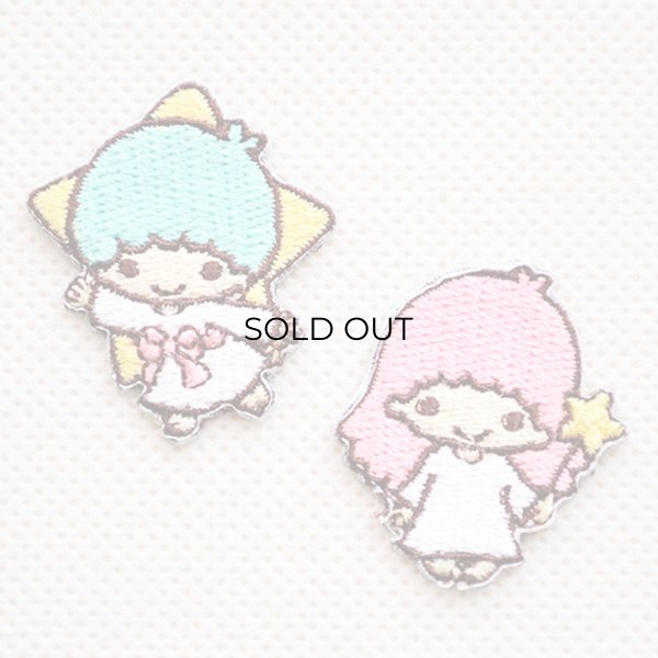 画像4: ミニワッペン リトルツインスターズ Little Twin Stars ララ サンリオ (4)
