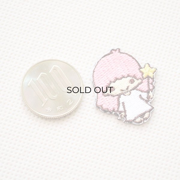 画像2: ミニワッペン リトルツインスターズ Little Twin Stars ララ サンリオ (2)