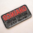 画像3: USAアドバタイジングワッペン CHAINCO ホワイト&ブラック (3)