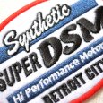 画像2: USAアドバタイジングワッペン SUPER DSM ホワイト&レッド (2)