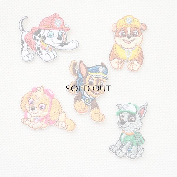 画像4: ワッペン ポーズ パウパトロール マーシャル ミニ アイロン シール おしゃれ 大人 T01Y2362 (4)