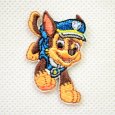 画像1: ワッペン ポーズ パウパトロール チェイス ミニ アイロン シール おしゃれ 大人 T01Y2361 (1)