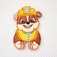 画像1: ワッペン ポーズ パウパトロール ラブル ミニ アイロン シール おしゃれ 大人 T01Y2363 (1)