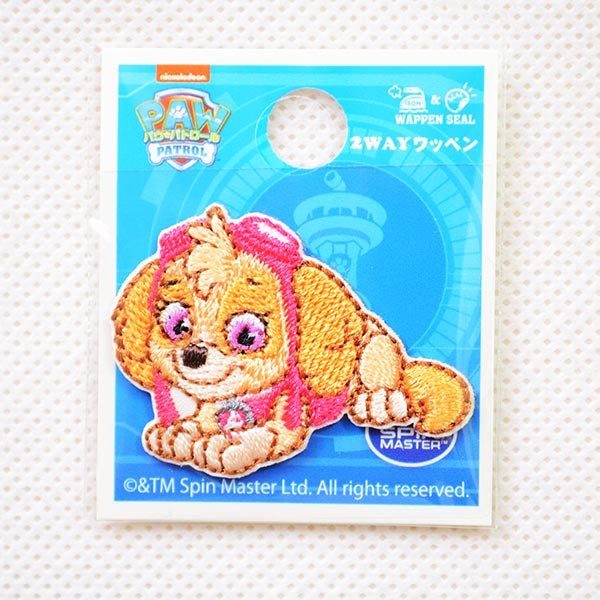 画像3: ワッペン ポーズ パウパトロール スカイ ミニ アイロン シール おしゃれ 大人 T01Y2364 (3)
