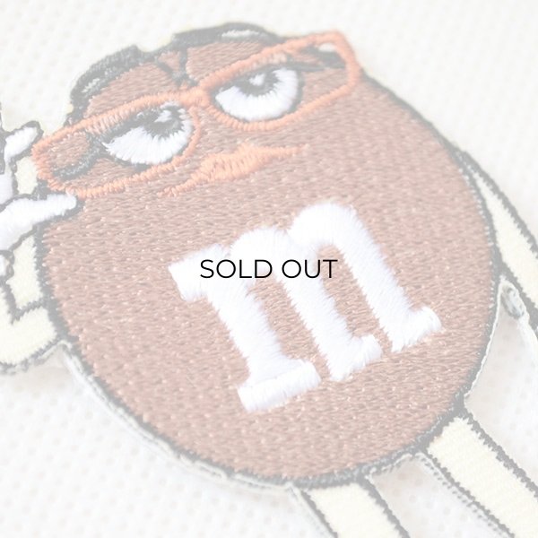 画像2: ワッペン M&M's エムアンドエムズ チョコレート(ブラウン) (2)