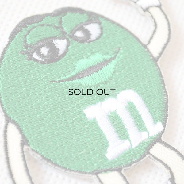 画像2: ワッペン M&M's エムアンドエムズ チョコレート(グリーン) (2)