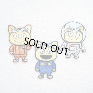 画像4: ワッペン 宇宙なんちゃらこてつくん こてつ(オレンジスーツ)