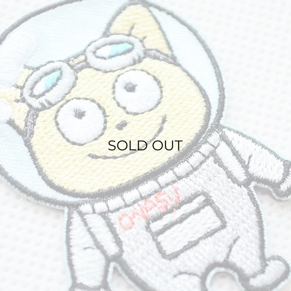 画像2: ワッペン 宇宙なんちゃらこてつくん こてつ(宇宙服) (2)