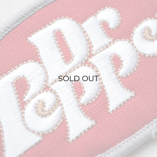 画像2: ロゴワッペン Dr Pepper ドクターペッパー(レッド/オーバル) (2)