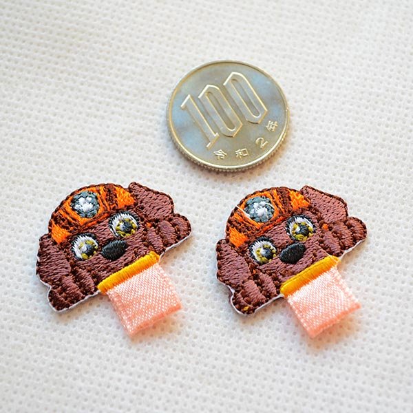 画像2: 名前 アイロン ワッペン ネームワッペン パウパトロール ズーマ ひらがな T01I2609 (2)