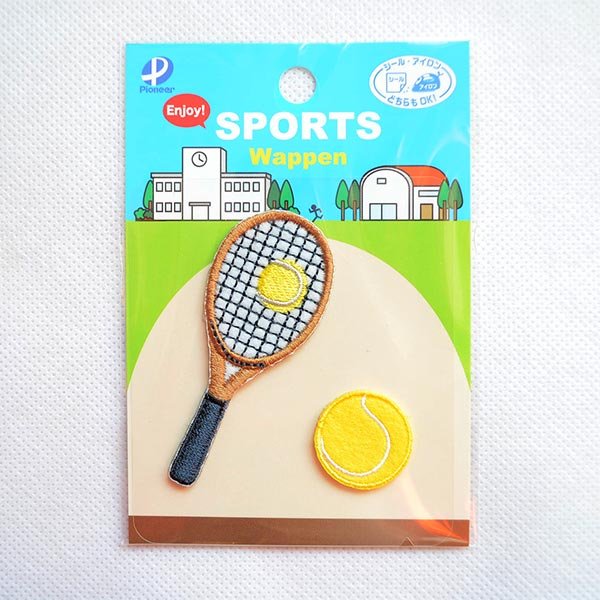 画像3: ワッペン テニス(2枚組) (3)
