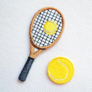 画像1: ワッペン テニス(2枚組)