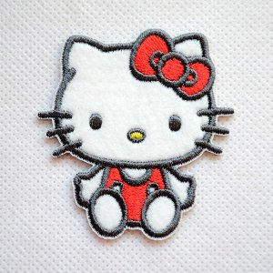 画像1: ワッペン ハローキティ HELLO KITTY サンリオ