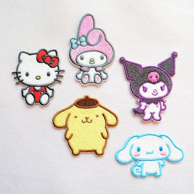 新品未使用 newneu. Hello Kitty ワッペン 3点キティ レア