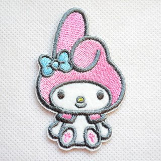 名札つけアップリケ/ワッペン マイメロディ | ワッペン・アップリケ