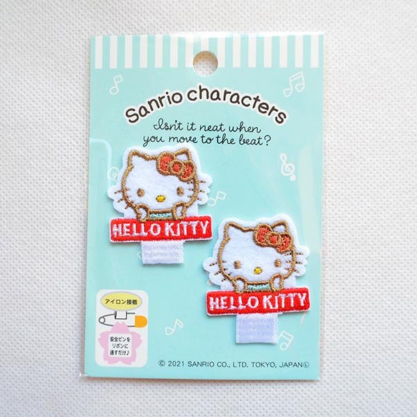 画像3: 名札つけアップリケ/ワッペン ハローキティ (3)