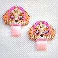 画像1: 名前 アイロン ワッペン ネームワッペン パウパトロール スカイ ひらがな T01I2610 (1)