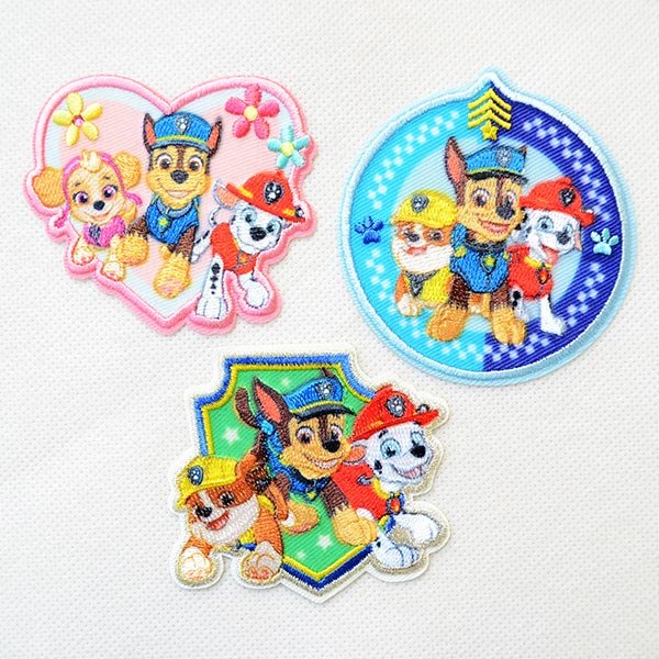 画像4: ワッペン パウパトロール トリオ エンブレム アイロン シール おしゃれ 大人 T01Y2371 (4)