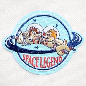 画像1: ワッペン ディズニー チップ&デール アストロ (D01Y2203)
