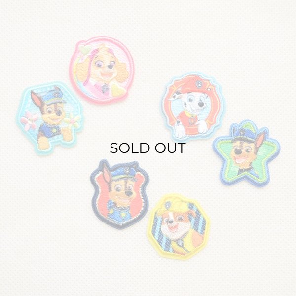 画像4: ワッペン パウパトロール マーシャル ＆ チェイス S アイロン シール おしゃれ 大人 T01Y2368 (4)