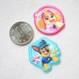 画像2: ワッペン パウパトロール スカイ ＆ チェイス S アイロン シール おしゃれ 大人 T01Y2366 (2)