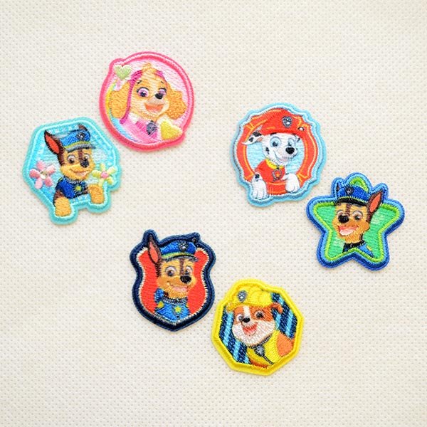 画像4: ワッペン パウパトロール ラブル ＆ チェイス S アイロン シール おしゃれ 大人 T01Y2367 (4)
