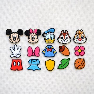 ワッペン ディズニー ミニーマウス(3枚組) | ワッペン・アップリケ