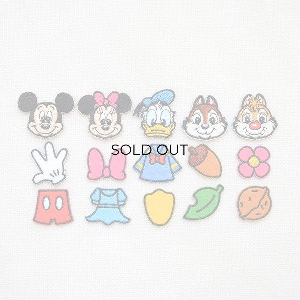 画像4: ワッペン ディズニー ミニーマウス(3枚組) (4)