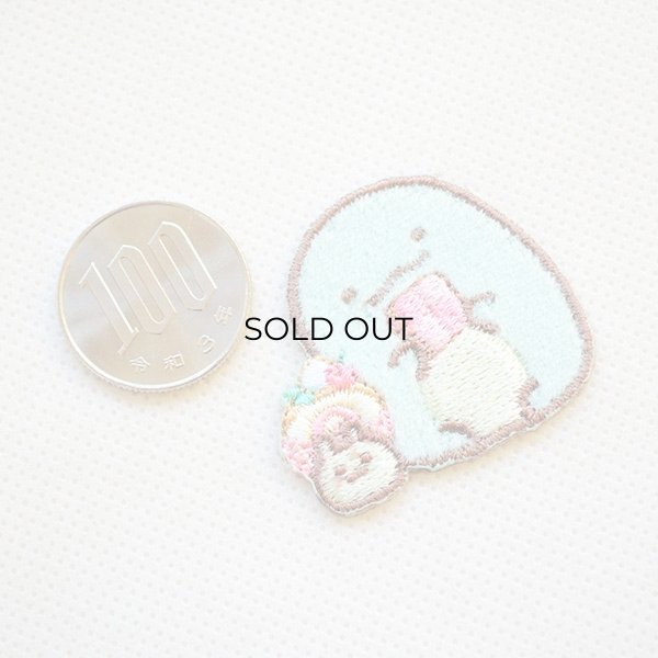 画像2: ワッペン すみっコぐらし クッキー とかげ (2)