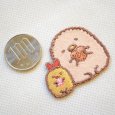 画像2: ワッペン すみっコぐらし クッキー とんかつ＆えびふらい (2)