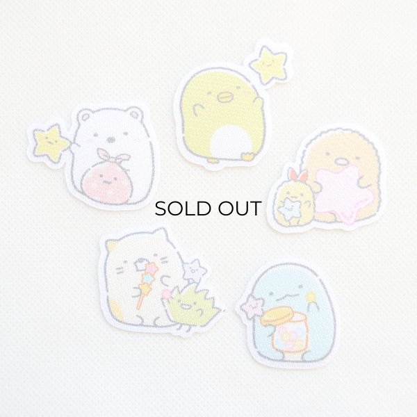 画像4: ワッペン すみっコぐらし 星空さんぽ ねこ (4)