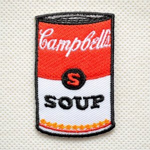 画像1: ミニワッペン キャンベルスープ缶 Campbell's Soup(S)