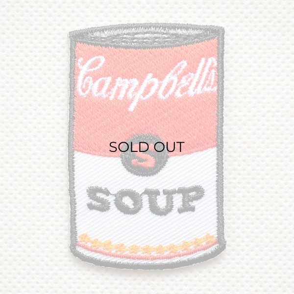 画像1: ミニワッペン キャンベルスープ缶 Campbell's Soup(S) (1)