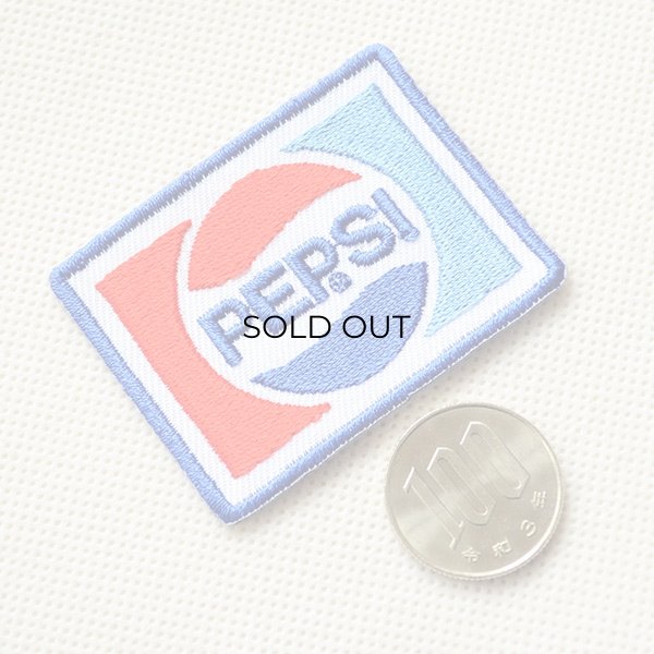 画像2: ミニワッペン ペプシコーラ Pepsi-Cola ロゴ (2)