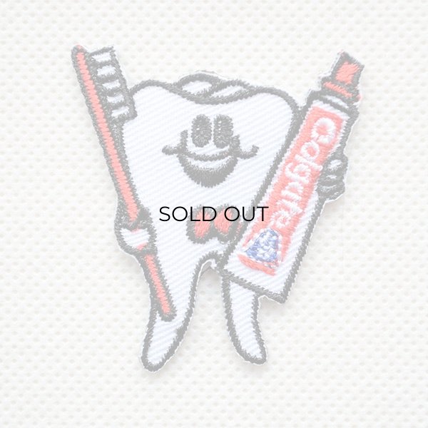 画像1: ミニワッペン コルゲート Colgate(S) (1)