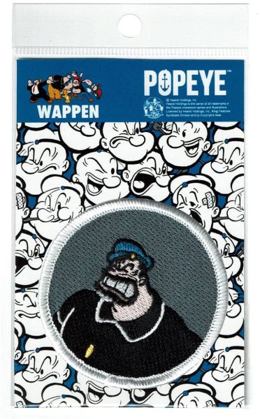 画像4: ワッペン POPEYE ポパイ ブルータス (4)