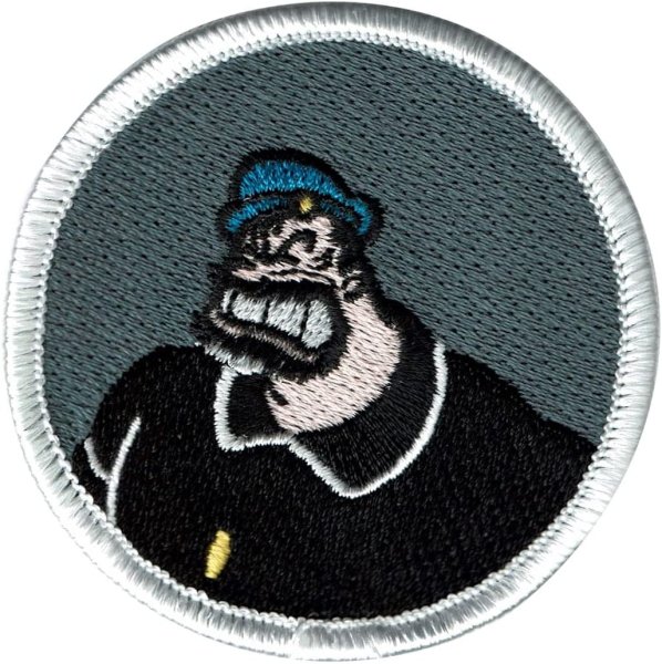 画像1: ワッペン POPEYE ポパイ ブルータス (1)