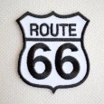 画像1: ミニワッペン Route66 ルート66(S) (1)