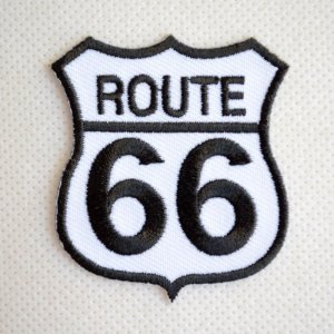 画像1: ミニワッペン Route66 ルート66(S)