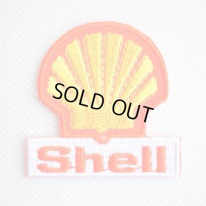 画像1: ミニワッペン シェル Shell オイル(S)