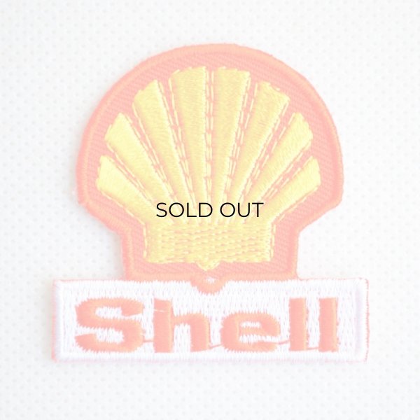 画像1: ミニワッペン シェル Shell オイル(S) (1)