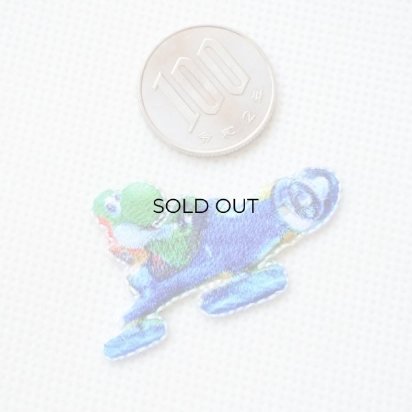 画像2: シールワッペン マリオカート8 ヨッシー (2)