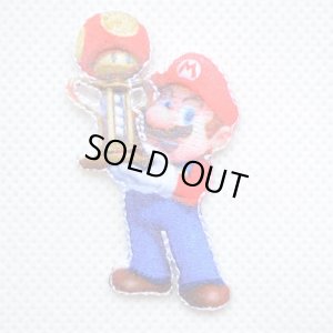 画像1: シールワッペン マリオカート8 マリオ