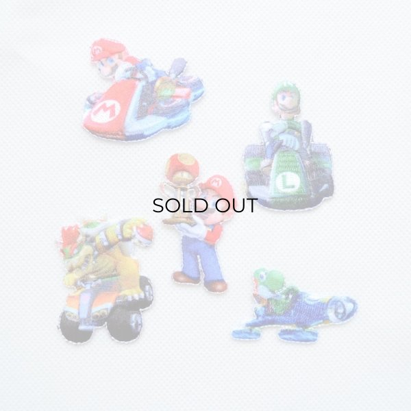 画像4: シールワッペン マリオカート8 マリオ2 (4)