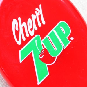 画像2: コインケース 7UP クリアレッド ラバー