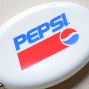 画像2: コインケース PEPSI ホワイト ラバー