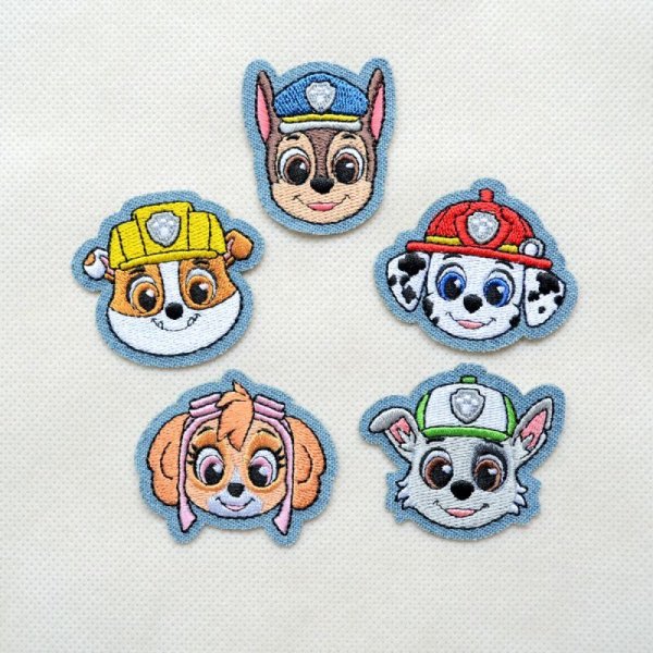 画像4: ワッペン パウパトロール マーシャル デニム アイロン シール おしゃれ 大人T01Y2373 (4)