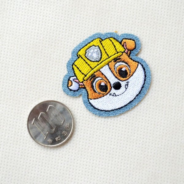 画像2: ワッペン パウパトロール ラブル デニム アイロン シール おしゃれ 大人 T01Y2374 (2)